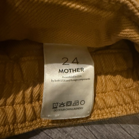 Yellow MOTHER cargo pants - Picture 2 of 2